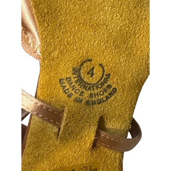 International Dance Shoes Satin Ballroom Dance Heels Strappy Adjustable Buckle S - Picture 7 of 8